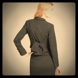 Nanette Lepore Black Kentucky Derby Blazer w/ Bow